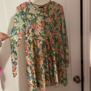 AFRM floral mini dress